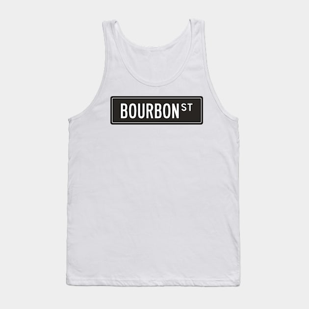 Bourbon st black Tank Top by annacush